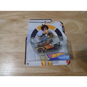 Tracer Overwatch Hot Wheels Character Sculpt Car